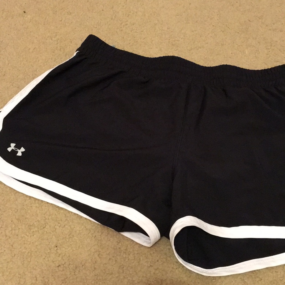 Black under armor shorts